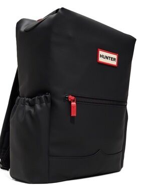Hunter | Bags | Hunter Black And Red Backpack Sleek Durable  display picture 2